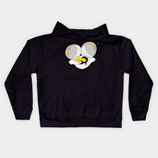 Cracked Lazy Egg Kids Hoodie